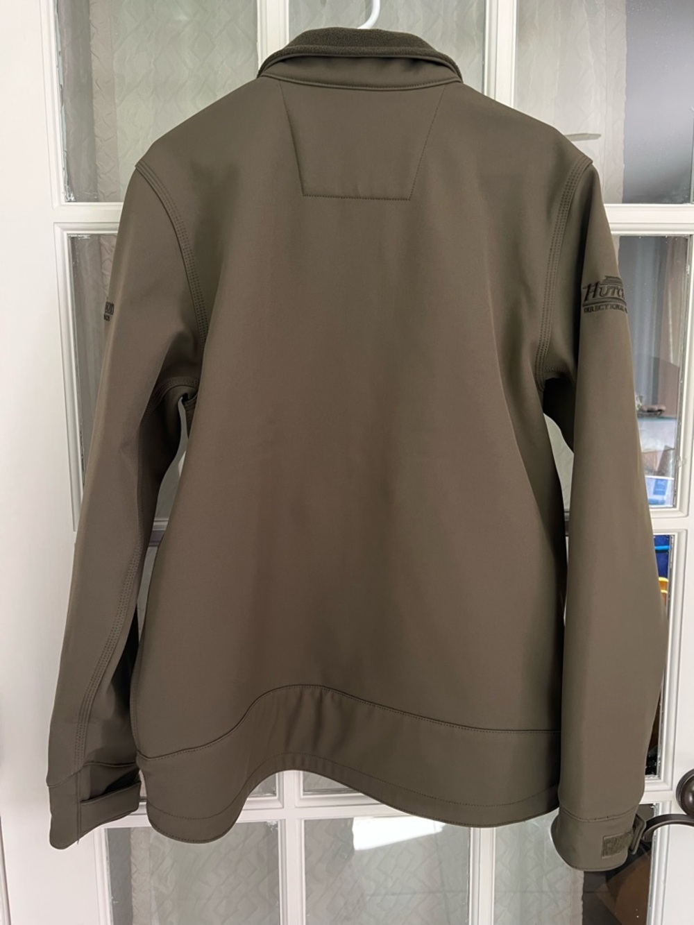 CARHARTT RAIN DEFENDER  RELAXED FIT HEAVYWEIGHT SOFTSHELL JACKET Logo SIZE M - Picture 2 of 14